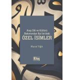 Arap Dili Ve Kültürü Bakımından Kur'andaki Özel İsimler	Murat Yiğit